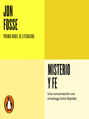 cover image of Misterio y fe (Colección Endebate)